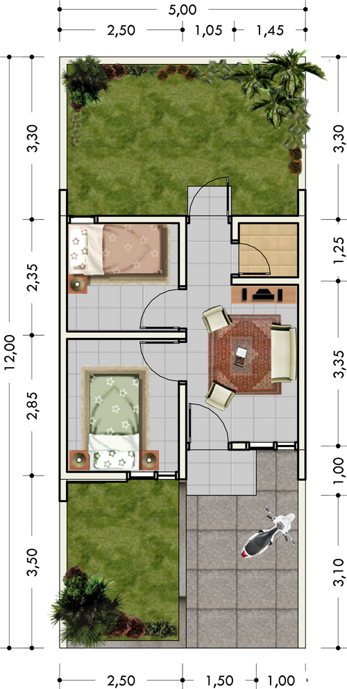 Layout Rumah